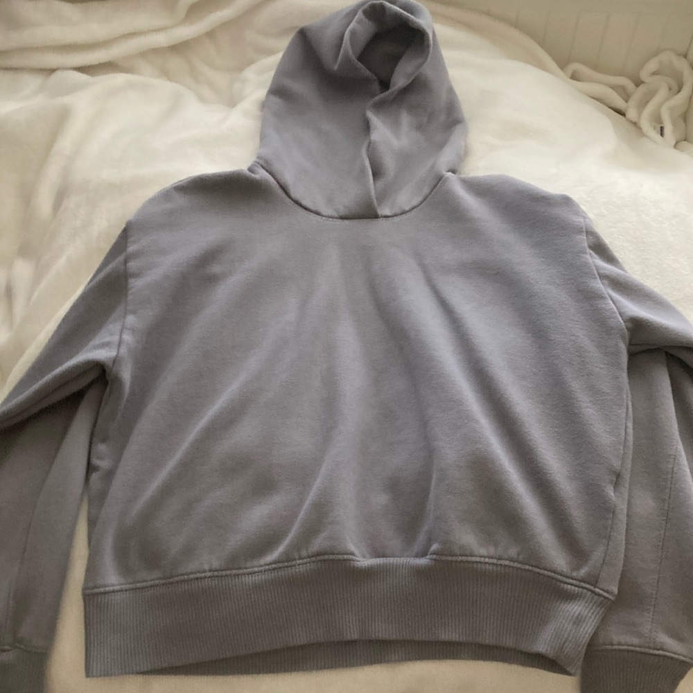 Purple/gray hoodie